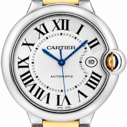 Cartier Ballon Bleu De 42MM W6920095 White Dial Watch